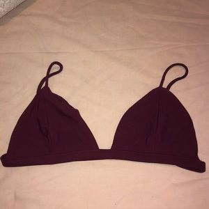 Jade Swim maroon top